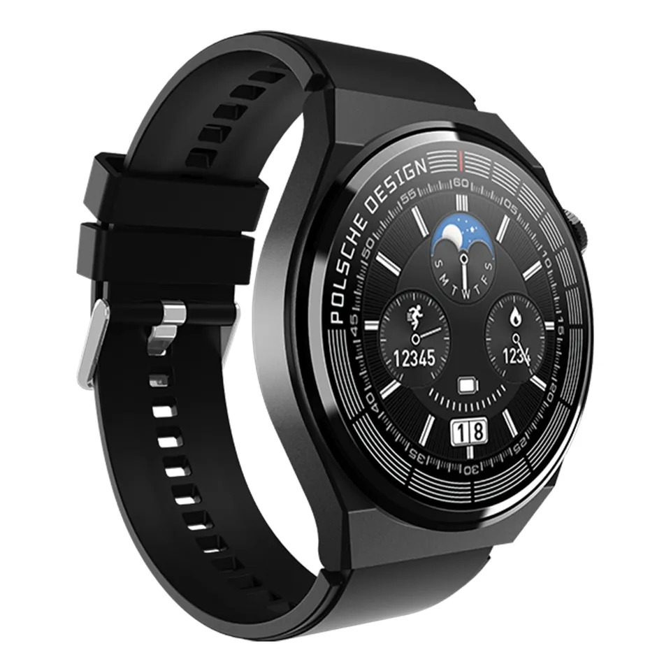 SMARTWATCH HW3 Max 1,35" Zegarek męski Bluetooth NFC Puls Rozmowy