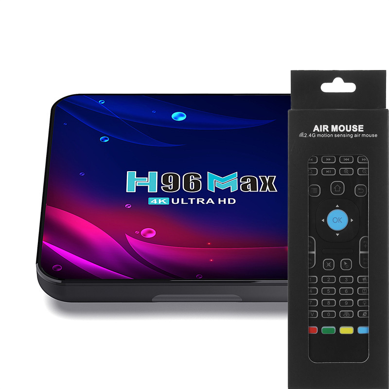 H96 MAX V11 ANDROID 11 SMART TV BOX  4K  UHD BT 2/16 GB+MX3