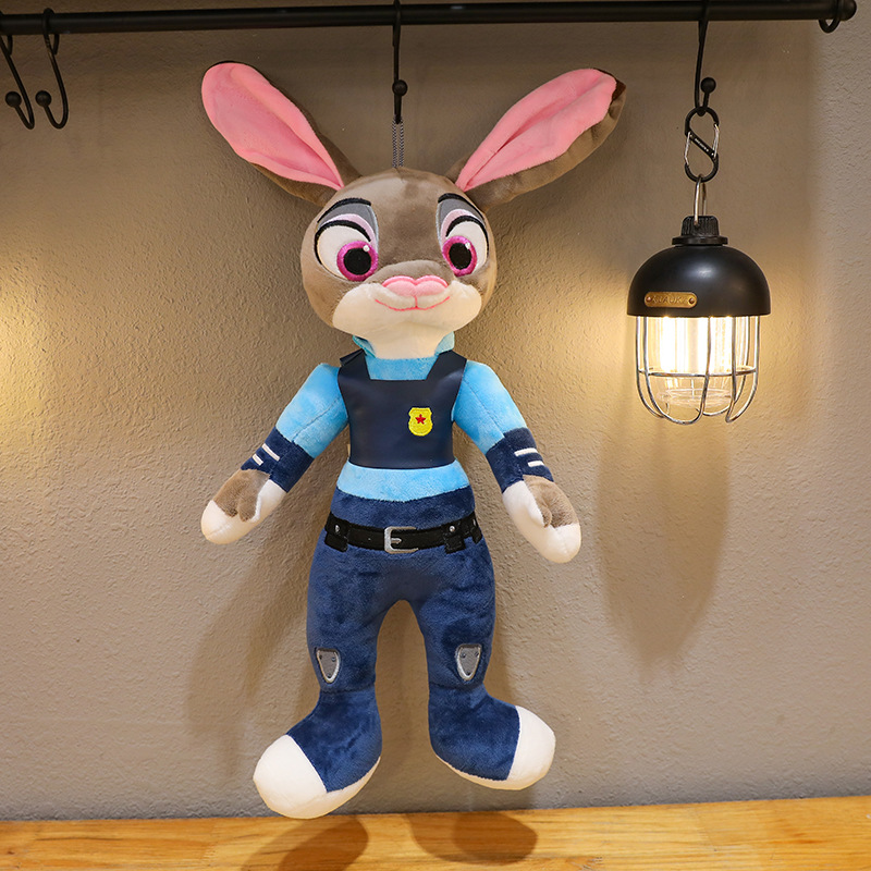 ZOOTOPIA 2x JUDY HOPPS + NICK WILDE MASKOTKA ZWIERZOGRÓD KRÓLIK LIS 40cm