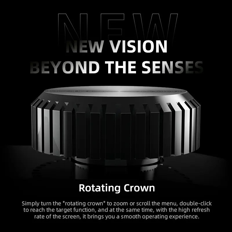 SMARTWATCH HW3 Pro 1,32" Zegarek męski Bluetooth NFC Rozmowy Ciśnienie