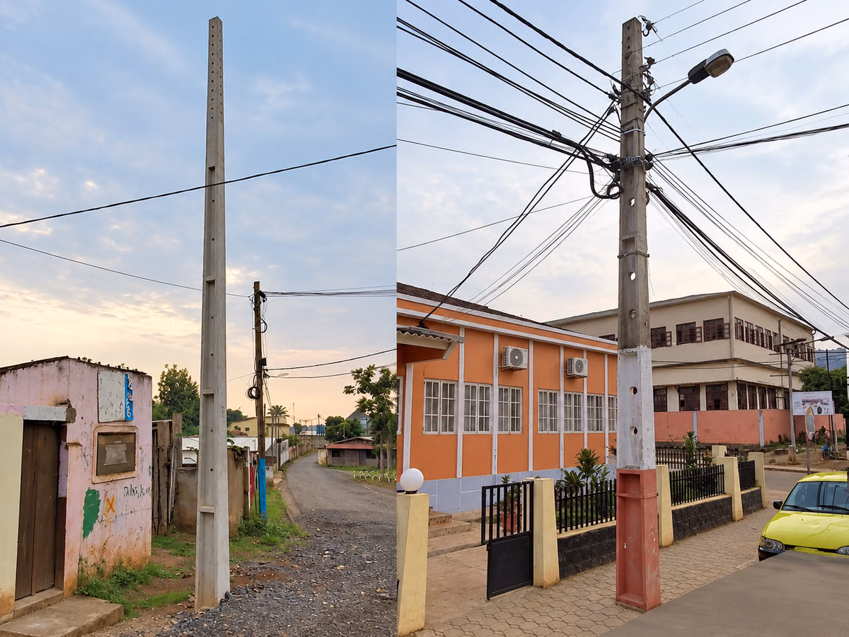 Ladder-Style Concrete Poles — how it looks in GeoGuessr
