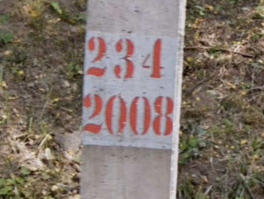Székesfehérvár double layer grey sticker — how it looks in GeoGuessr