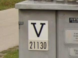 Roman numerals — how it looks in GeoGuessr