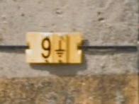 Western yellow plate — how it looks in GeoGuessr