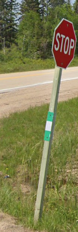 Manitoba signpost sticker