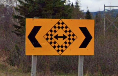 Newfoundland and Labrador T-intersection
