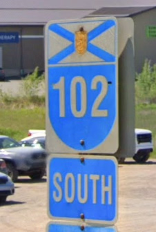 Nova Scotia blue highway
