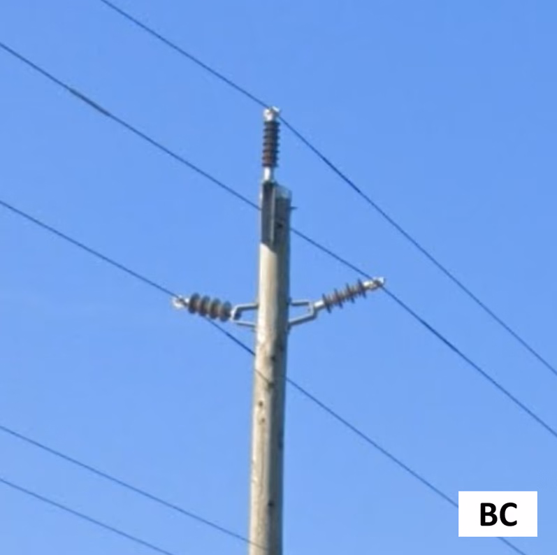 British Columbia - Fake Ontario poletop — how it looks in GeoGuessr
