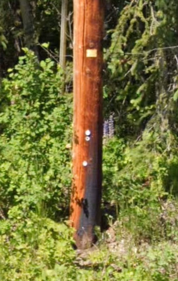 British Columbia - Metal circles — how it looks in GeoGuessr
