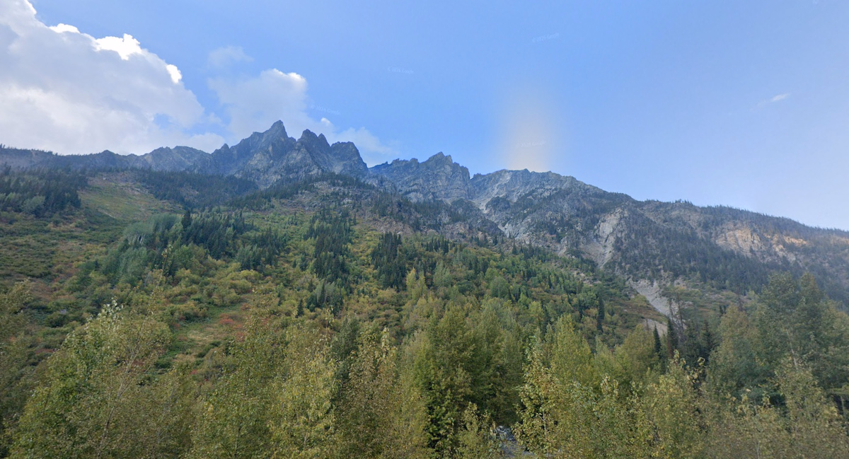 British Columbia / Alberta - Rockies — how it looks in GeoGuessr