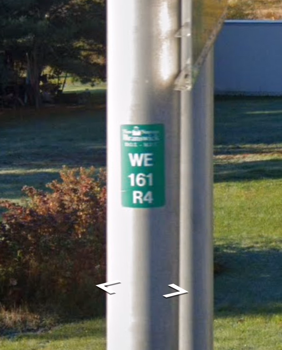 New Brunswick - Green sticker — how it looks in GeoGuessr