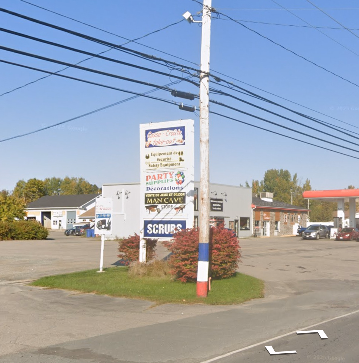 New Brunswick - Language regions — how it looks in GeoGuessr
