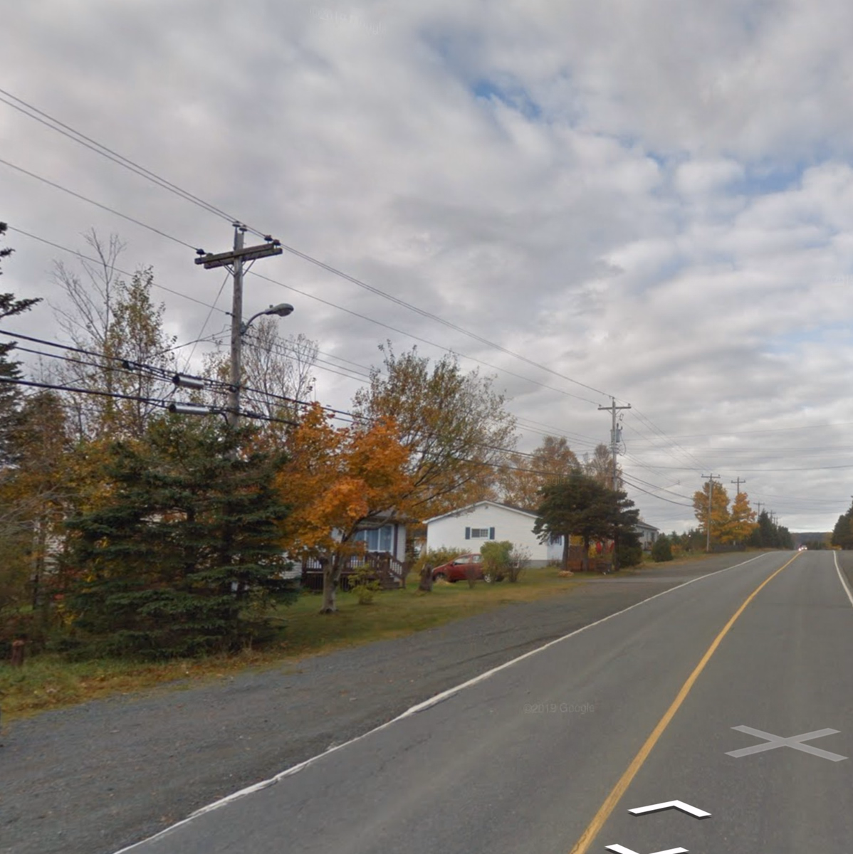 Newfoundland & Labrador - Extra short lamp — how it looks in GeoGuessr
