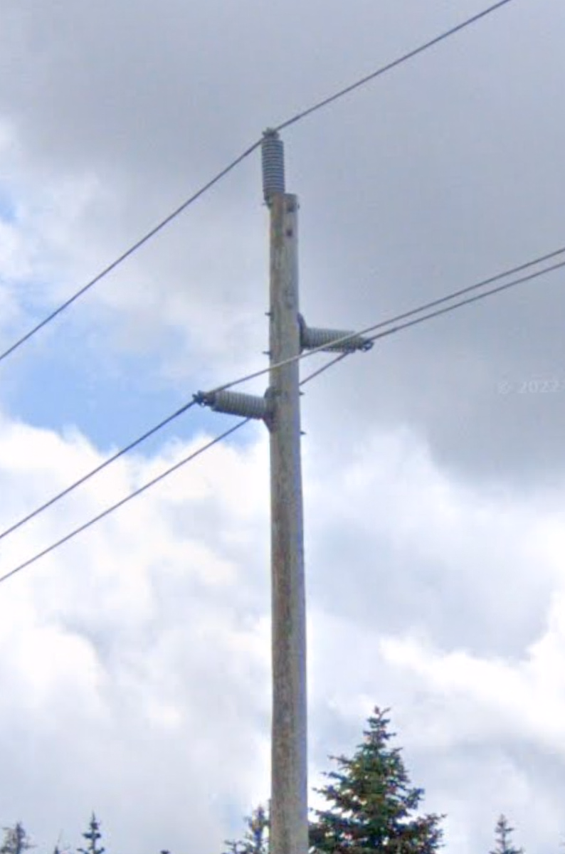 Newfoundland - Eastern poletop — how it looks in GeoGuessr