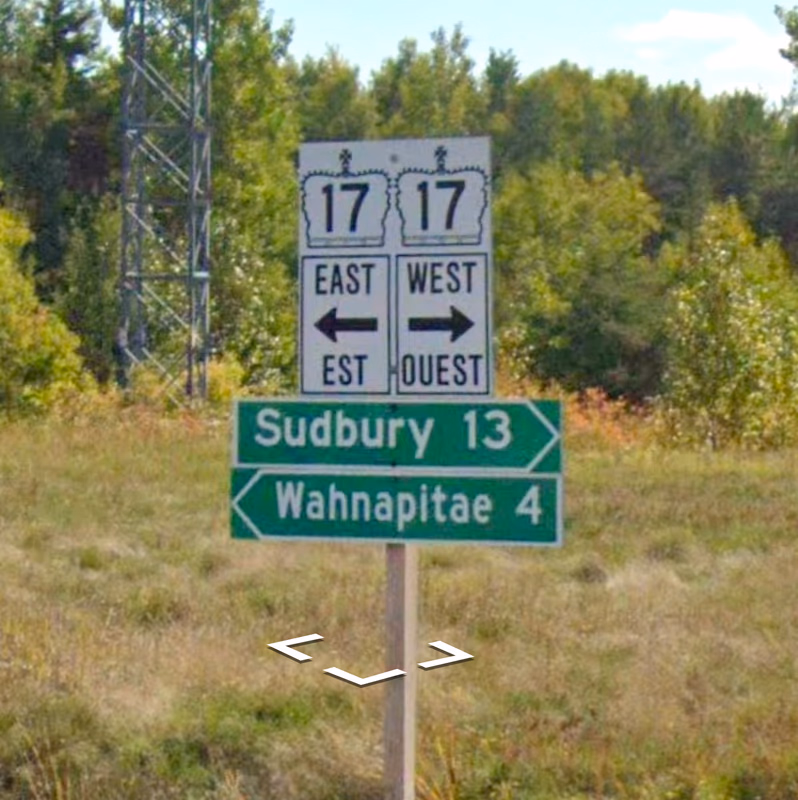 Ontario - Bilingualism — how it looks in GeoGuessr