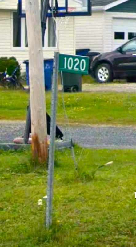 Ontario - Green Rural address — how it looks in GeoGuessr