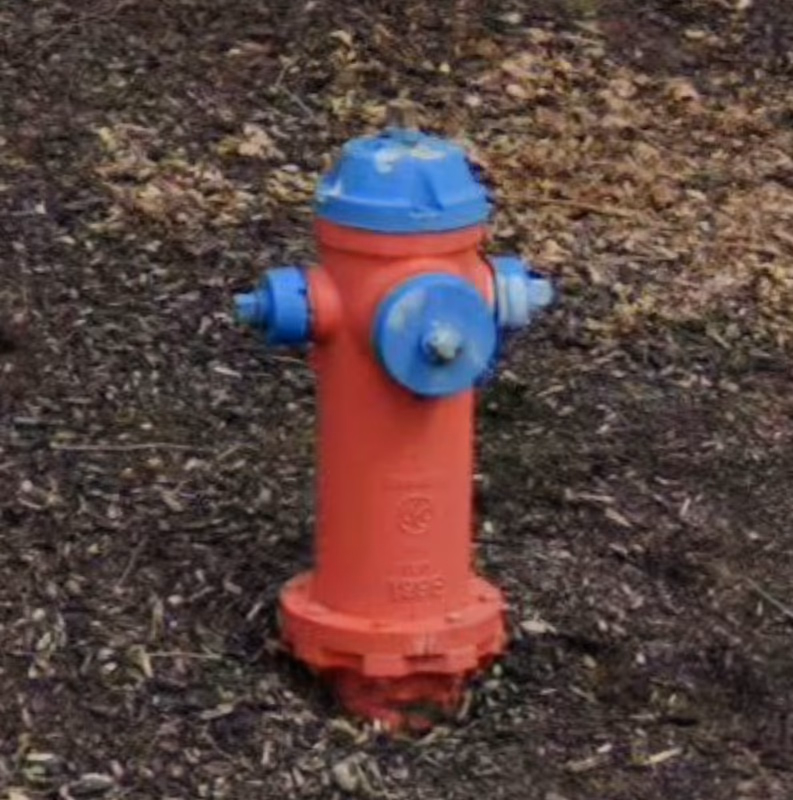 Ontario - Southern red hydrants — how it looks in GeoGuessr