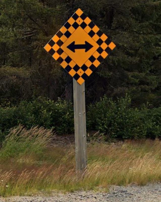Ontario - Wooden signpost — how it looks in GeoGuessr