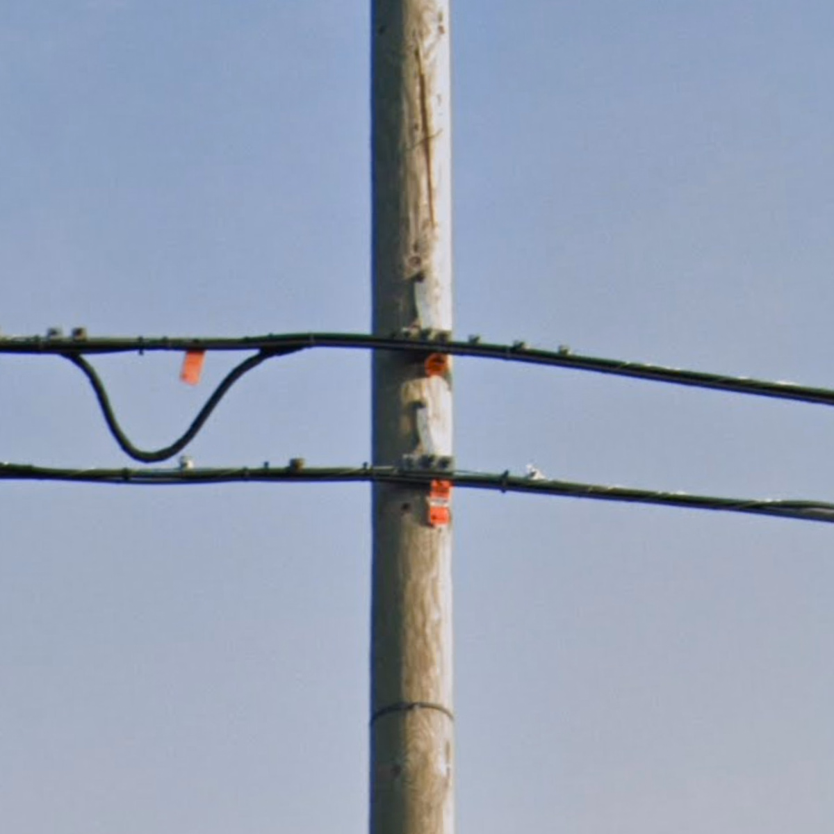 Ontario / Québec - Wire flags — how it looks in GeoGuessr