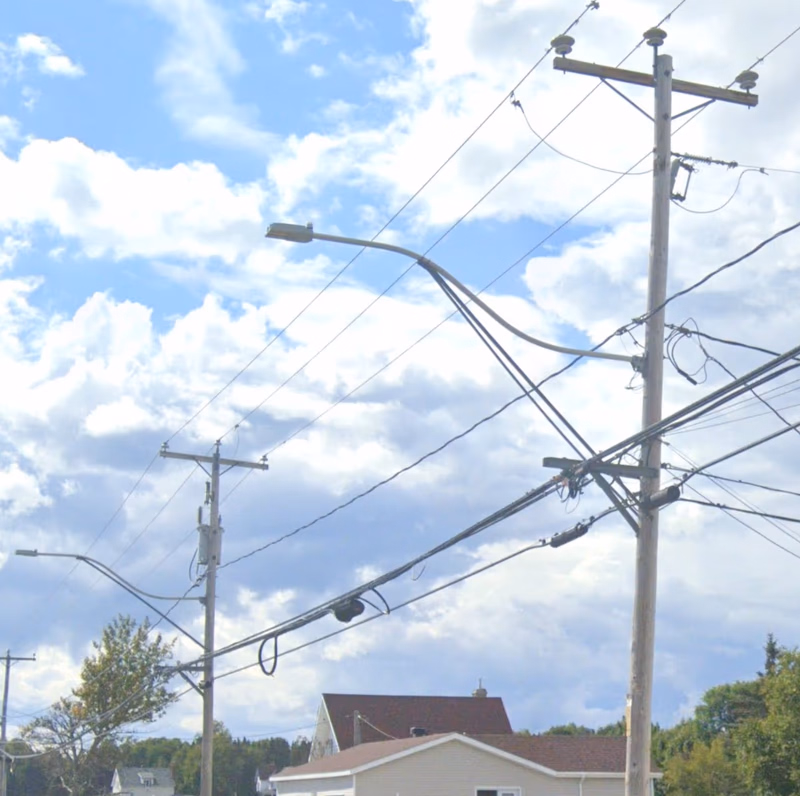 Québec - Gaspé lamp — how it looks in GeoGuessr