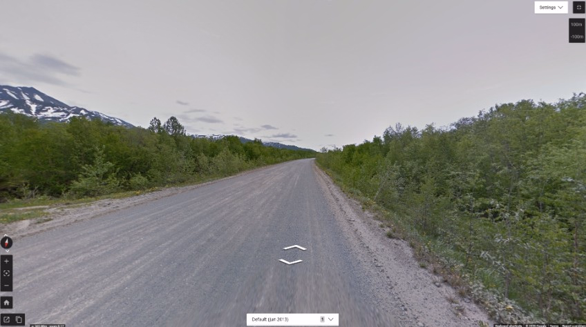Kamchatka — how it looks in GeoGuessr