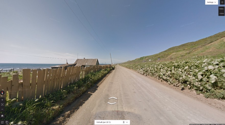 Sakhalin — how it looks in GeoGuessr