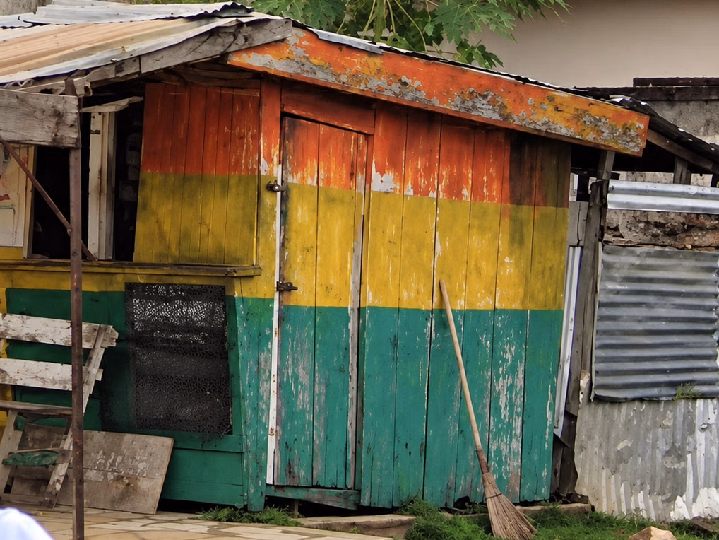 Ghanaian National Flag Colours — how it looks in GeoGuessr