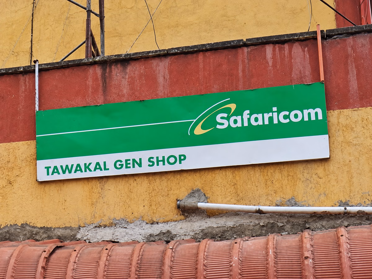 Safaricom in Kenya — how it looks in GeoGuessr