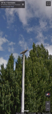 Argentina clue: Round Concrete Poles