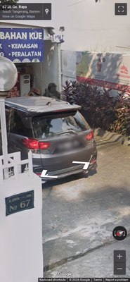 Indonesia clue: Indonesian Private License Plate