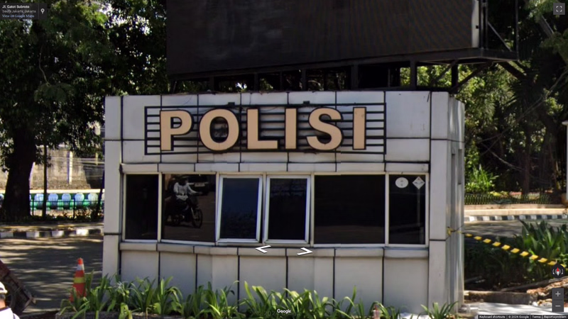 Indonesian — how it looks in GeoGuessr