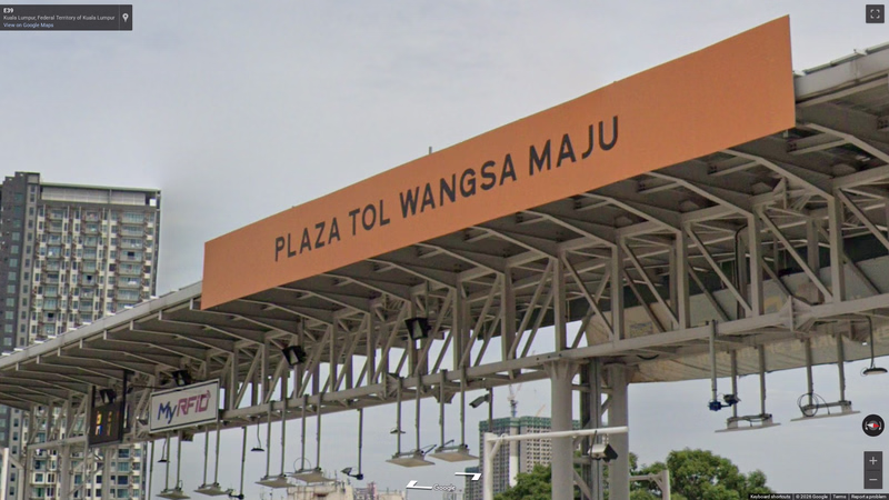 Malay language — how it looks in GeoGuessr