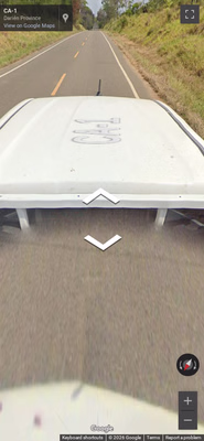 Panama clue: Gen 4 pickup track with small spiral shape antenna