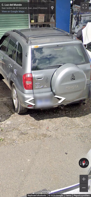 Costa Rica clue: Blue Licence plate