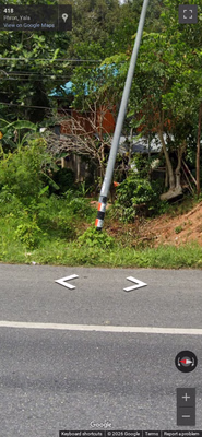Thailand clue: Striped poles