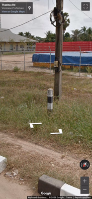Laos clue: Bollard
