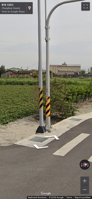 Taiwan clue: Taiwan Utility Poles Marking - Metallic Poles