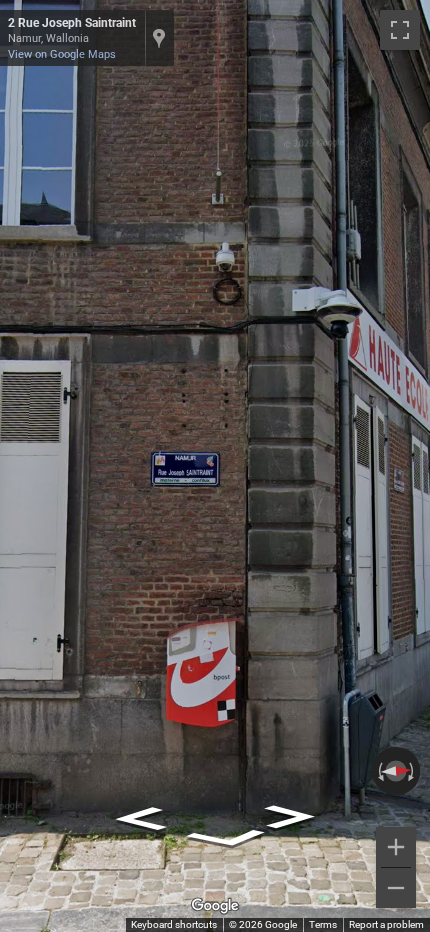 Street signs — Belgium
