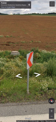 Czechia clue: Czech Road Chevron