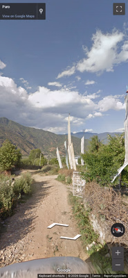 Bhutan clue: Prayer flags