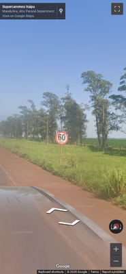 Paraguay clue: Speed limit sign