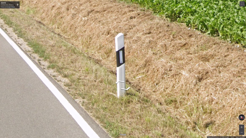 German Wedge Bollard
