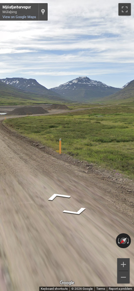 Yellow Bollard — Iceland