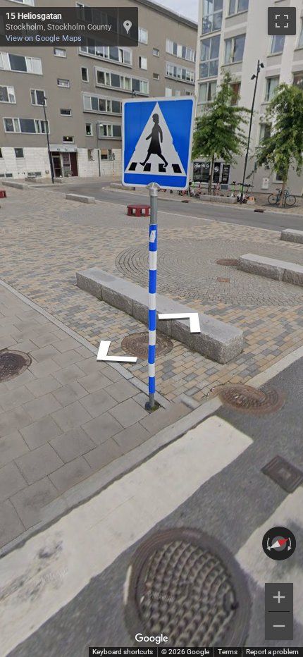 Signpost stripes — Sweden