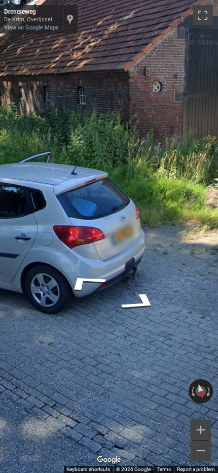 Yellow licence plate — Netherlands