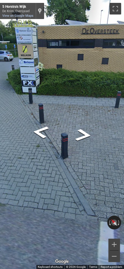 Quadratic bollard — Netherlands