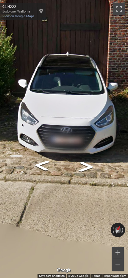 Private plates — Belgium