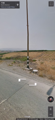Israel clue: Black-white painted base
