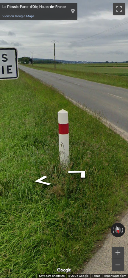 Cylinder bollard — France