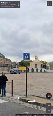 France clue: Pedestrian crossing sign